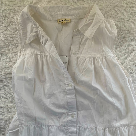 Derek Heart White Summer Dress - Picture 1 of 7